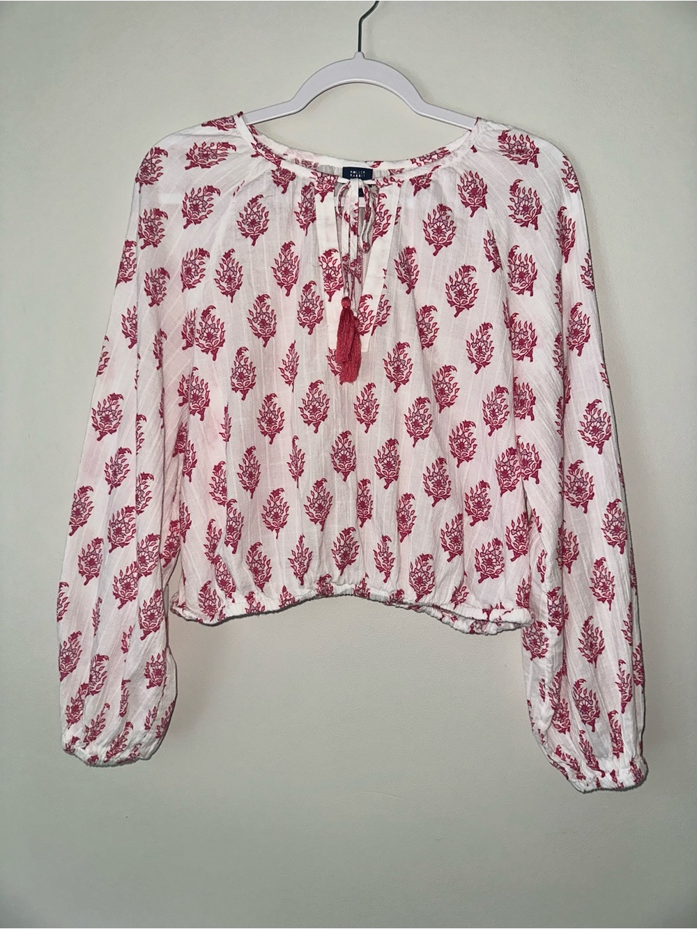 Pink and White Roller Rabbit Blouse